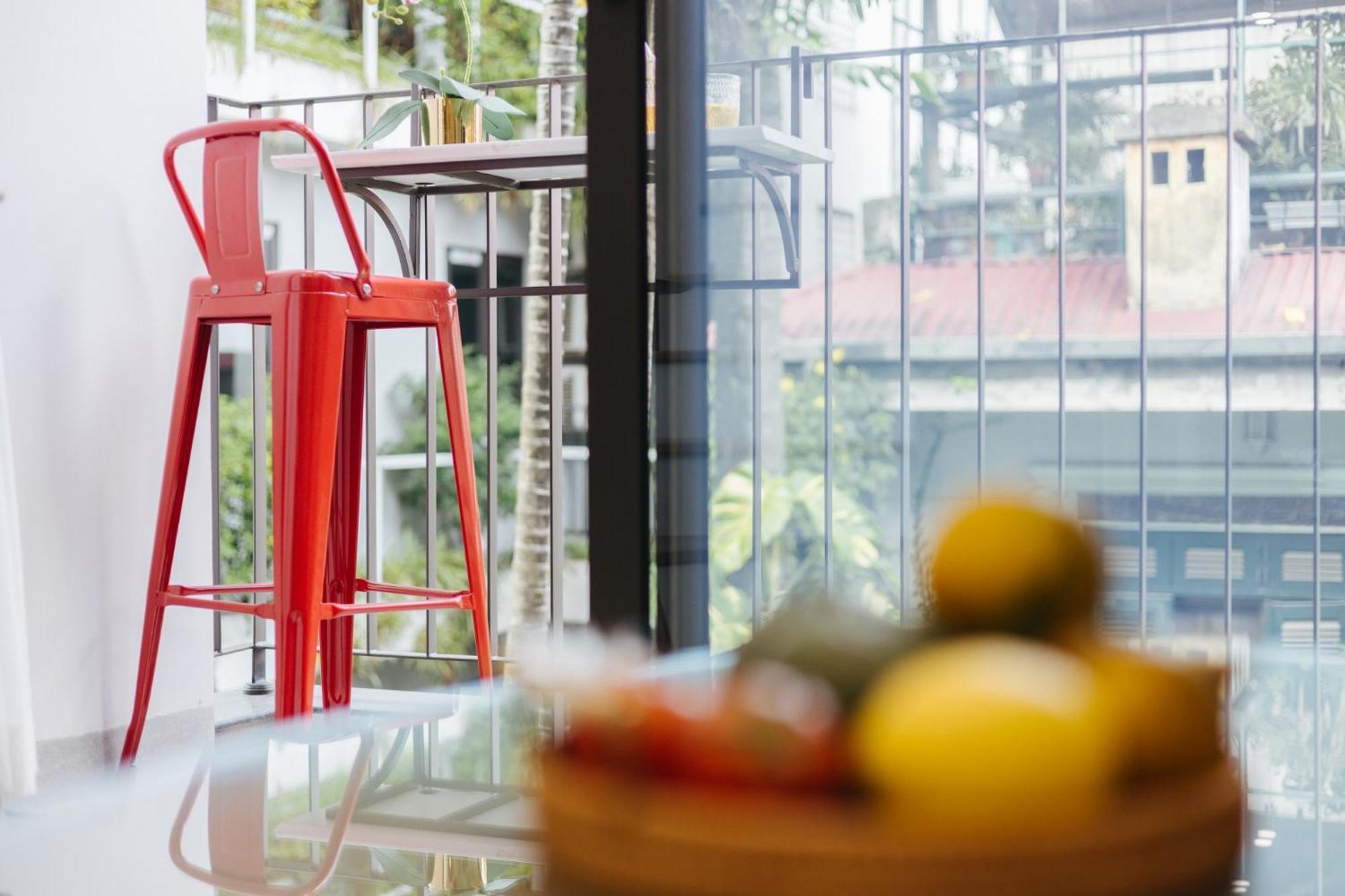 Margaery Boutique Apartment & Skyon9 Rooftop Bar Hanoi Exterior photo